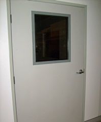 Anti-Microbial Shielded Hollow Metal Door